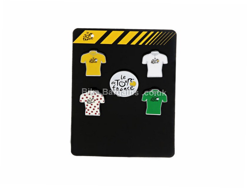 Tour De France 5 Pin Badge Set Expired Miscellaneous