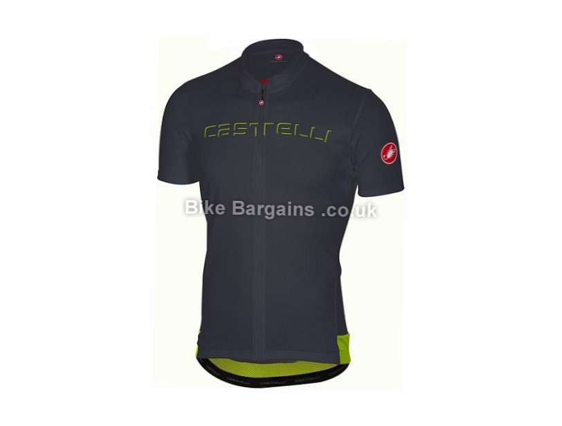 castelli prologo v short sleeve cycling jersey