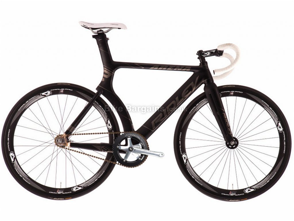 black track bike