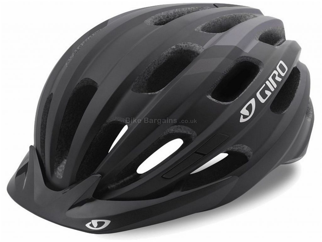 black mtb helmet