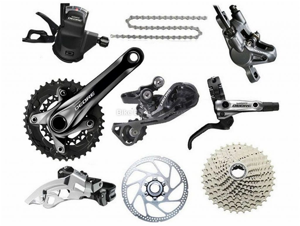 Shimano Deore M615 10 Speed Double Groupset was sold for £250! (10