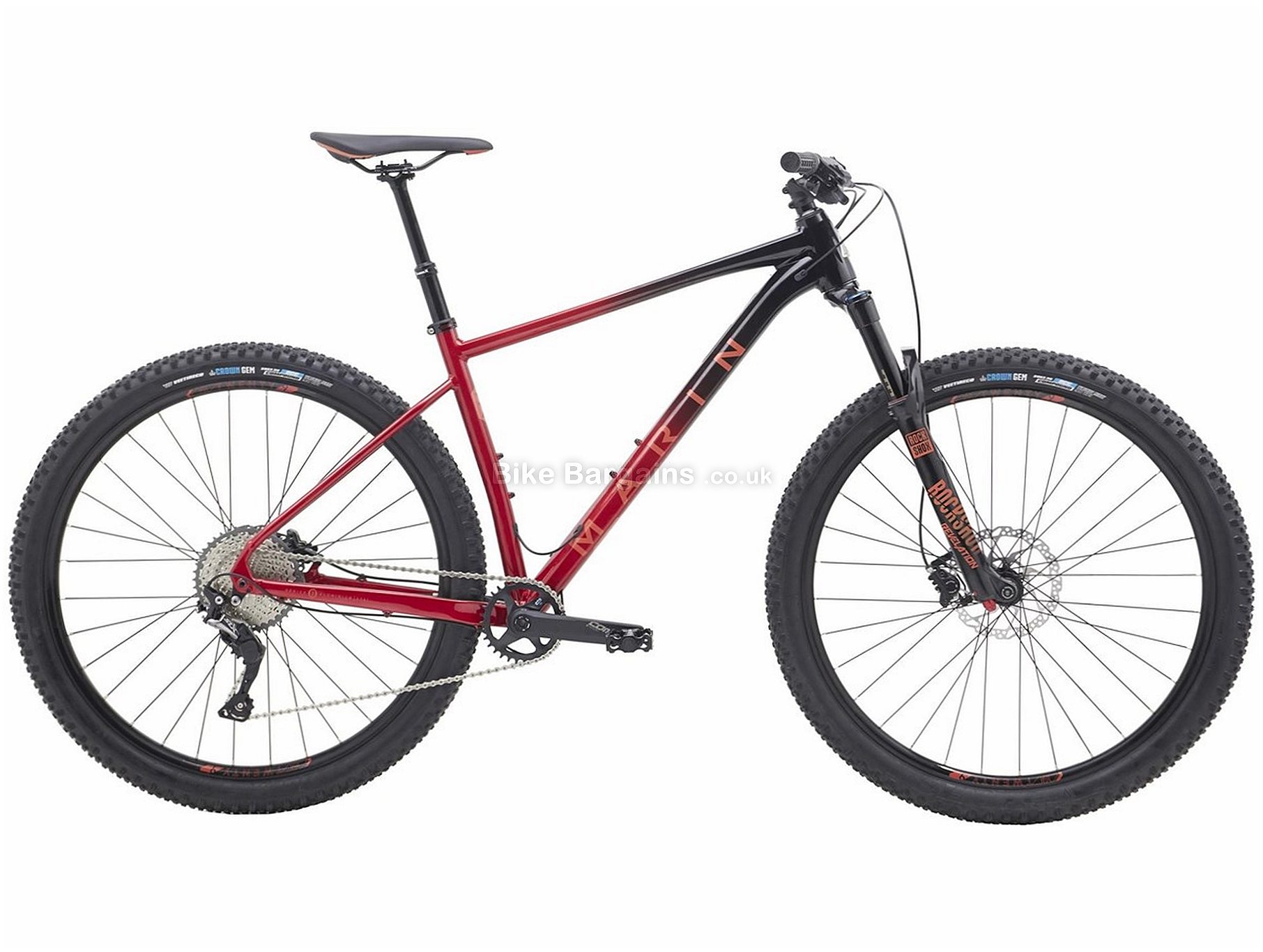 marin rock spring 1 29 hardtail bike 2019