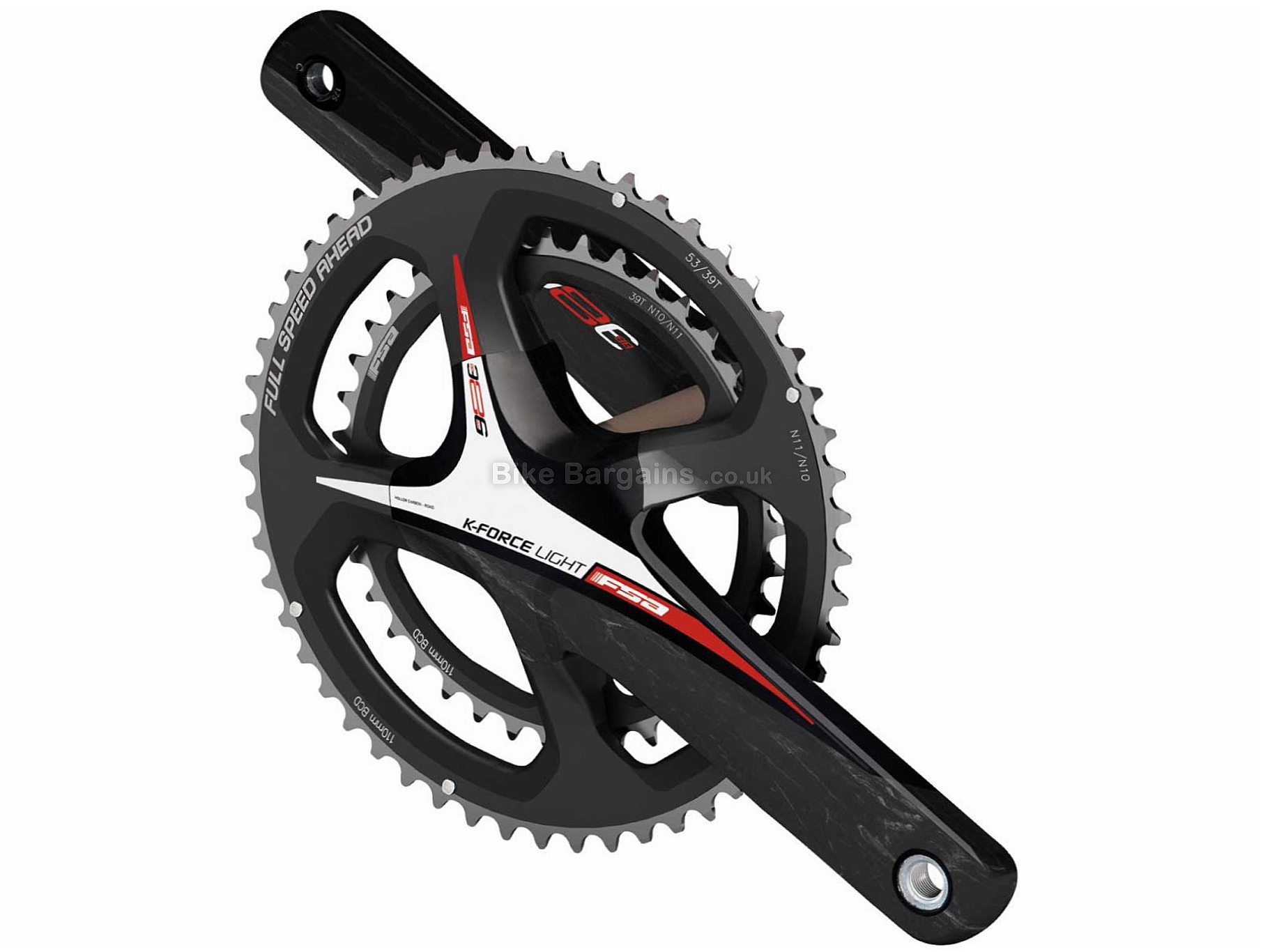 FSA K-Force Light 386Evo 11 Speed Double Chainset No BB (Expired) Was £156