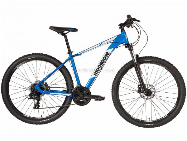 mongoose bike blue and black