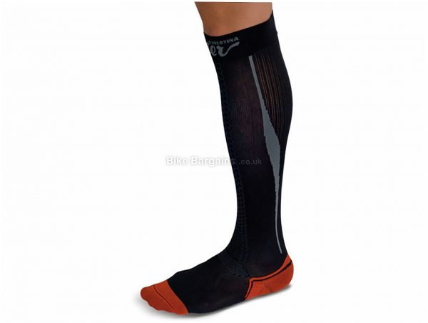 Wilier Compress Socks XS, Black, Red