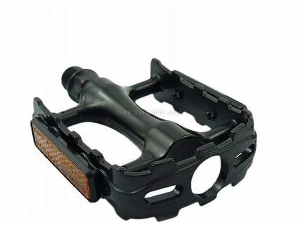 VP Components VPE465 EPB Pedals Flat Road Pedals, weighs 290g, 9/16", Black, made from Alloy & Steel