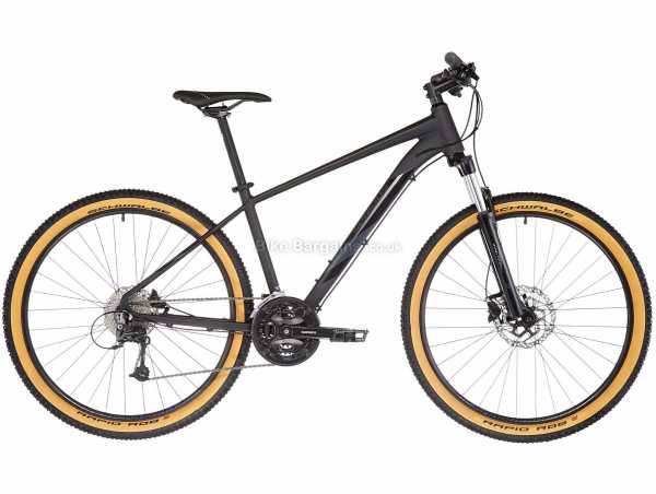 Serious Shoreline 27.5 Hardtail Mountain Bike 21", Black, Grey, Alloy Frame, Altus & Deore 27 Speed Groupset, Disc Brakes, 27.5" Wheels, weighs 14.97kg